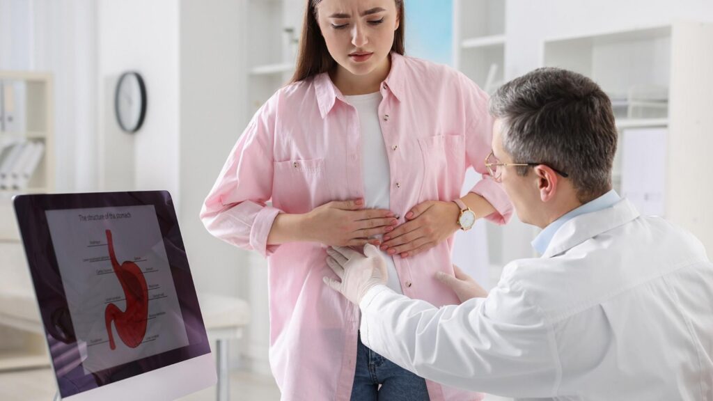 hernia en el estómago