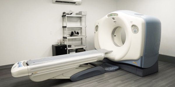 A low-dose CT scan at IBI