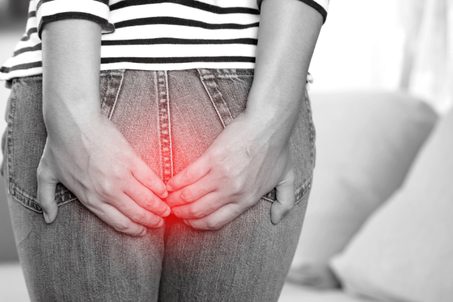 Swelling Between the Buttocks